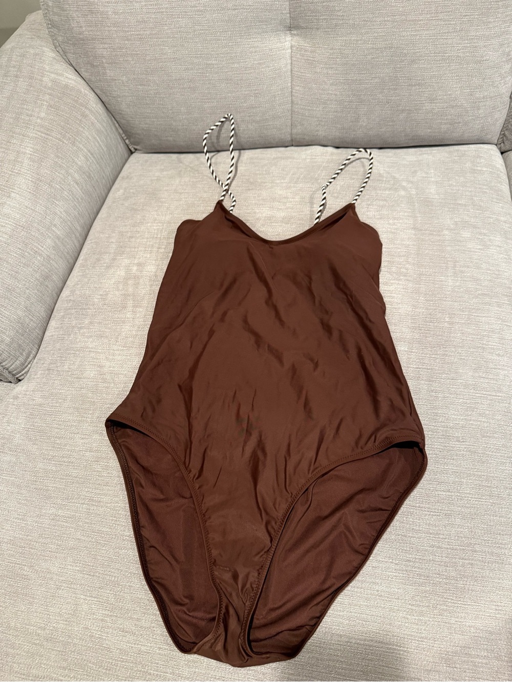 Aerie Brown One-Piece Swimsuit